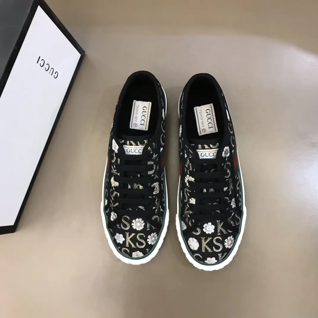 ModernLook Gucci Sneaker Tennis 1977 Low in Black –  Rep Shoes & Replica Footwear 975