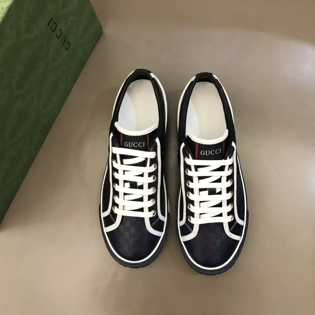 Gucci Sneaker Tennis 1977 Low in Black – Premium Rep Shoes with  Replica Style Functional 966