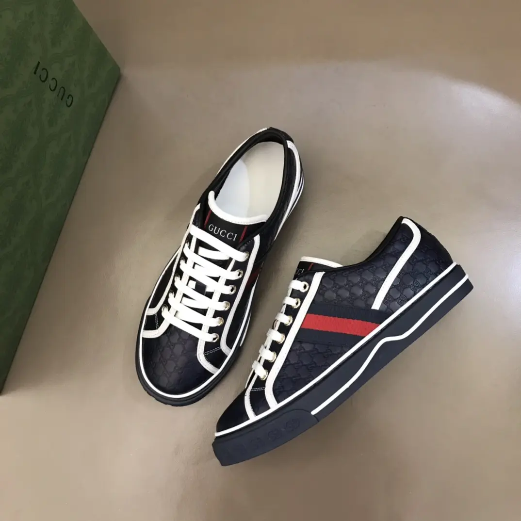 Gucci Sneaker Tennis 1977 Low in Black – Premium Rep Shoes with  Replica Style Functional 966