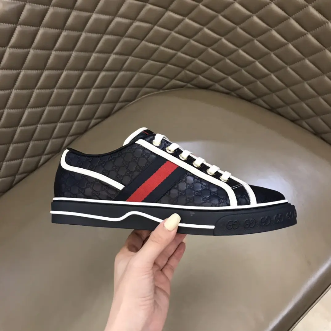 Gucci Sneaker Tennis 1977 Low in Black – Premium Rep Shoes with  Replica Style Functional 966