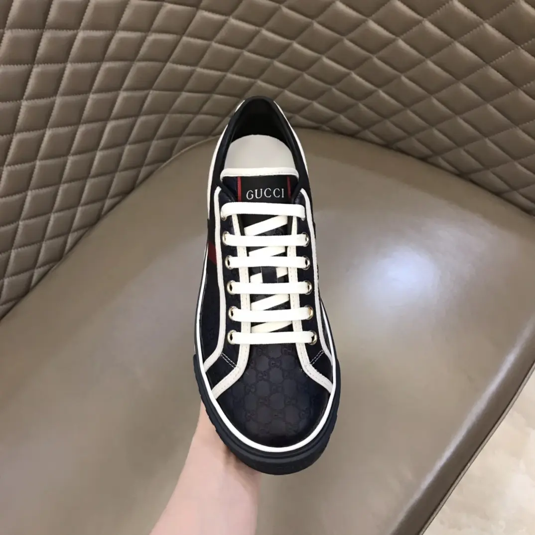 Gucci Sneaker Tennis 1977 Low in Black – Premium Rep Shoes with  Replica Style Functional 966