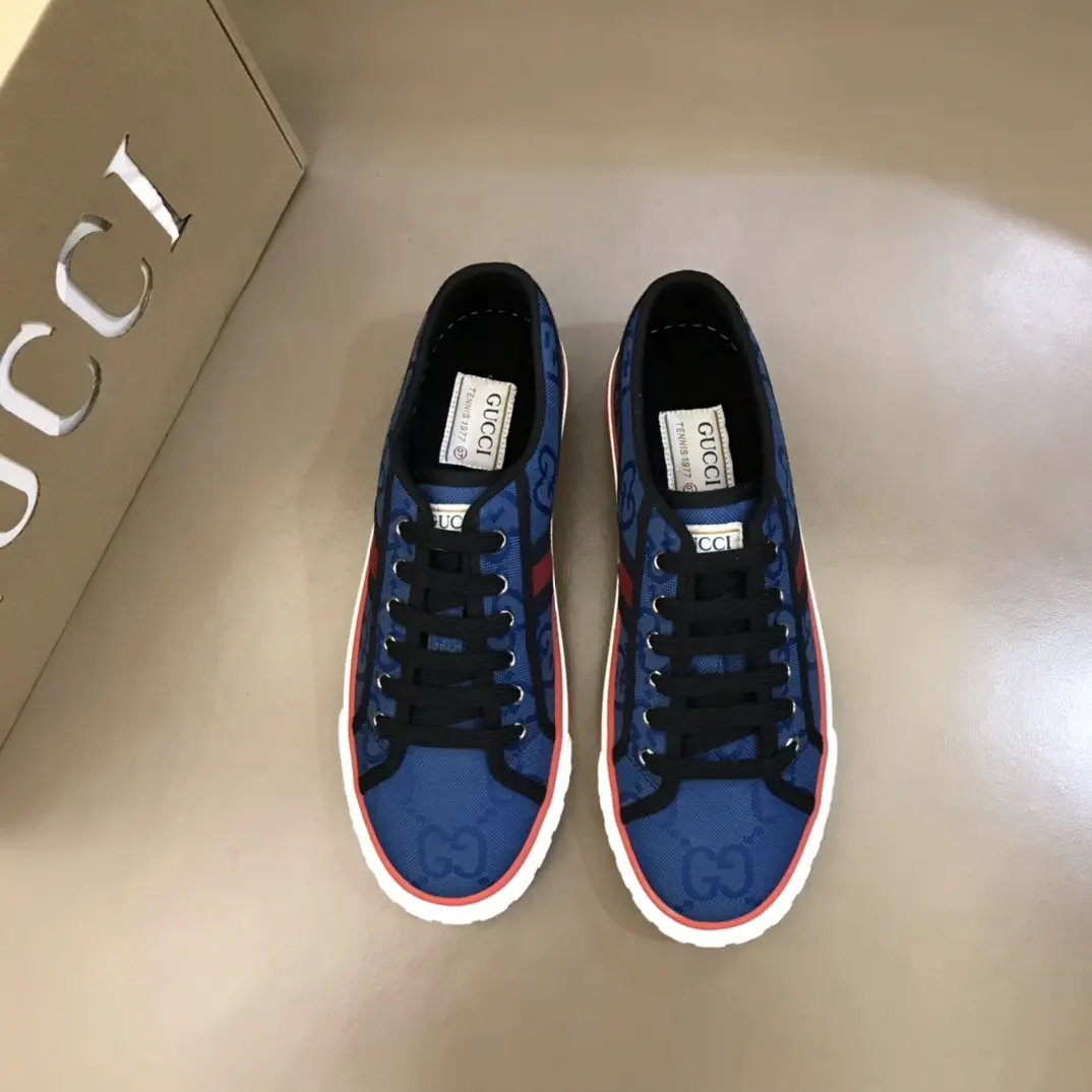 Gucci Sneaker Tennis 1977 Low in Blue –  Rep Shoes & Replica Shoes WaterResistant 974