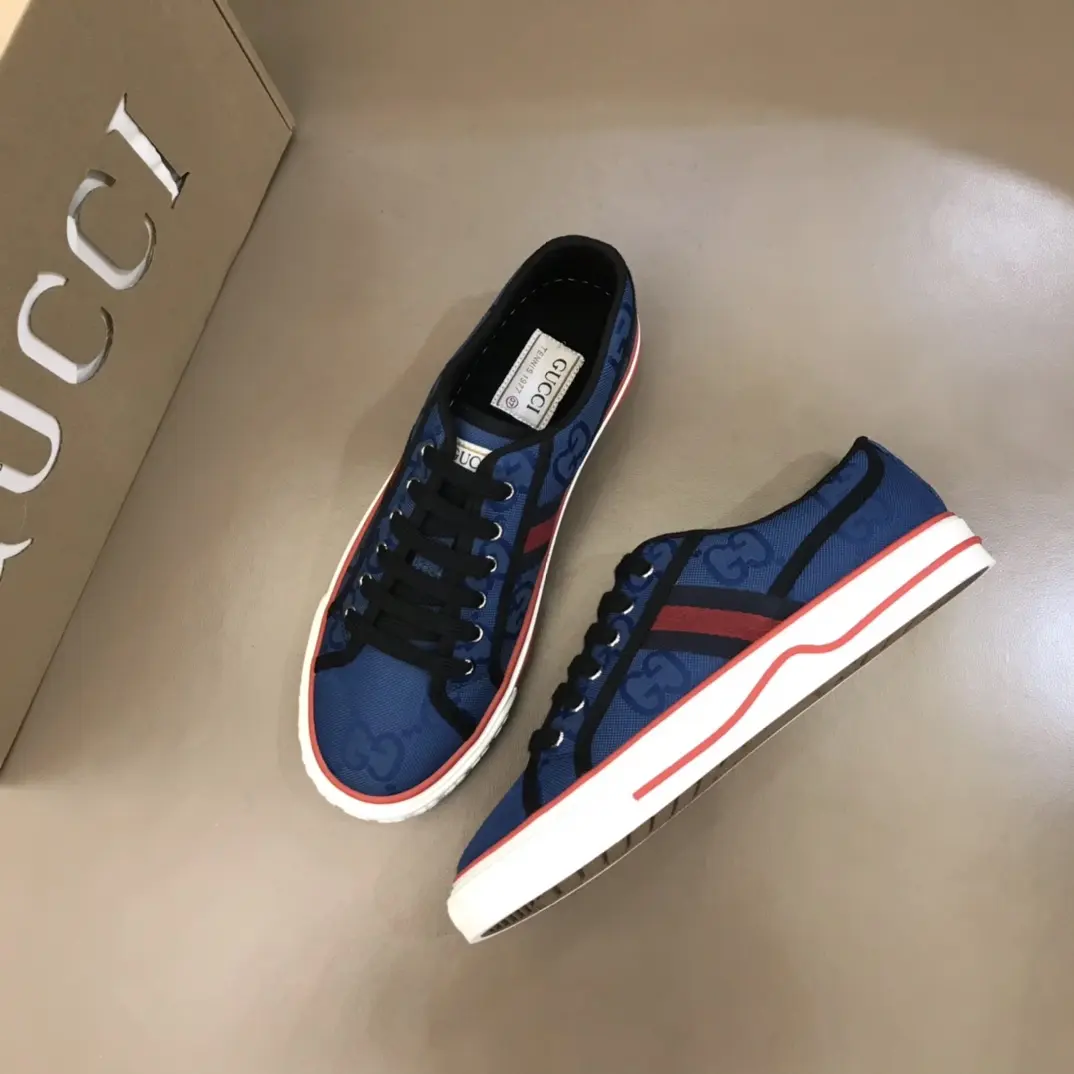 Gucci Sneaker Tennis 1977 Low in Blue –  Rep Shoes & Replica Shoes WaterResistant 974