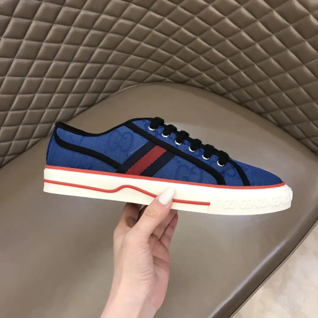 Gucci Sneaker Tennis 1977 Low in Blue –  Rep Shoes & Replica Shoes WaterResistant 974