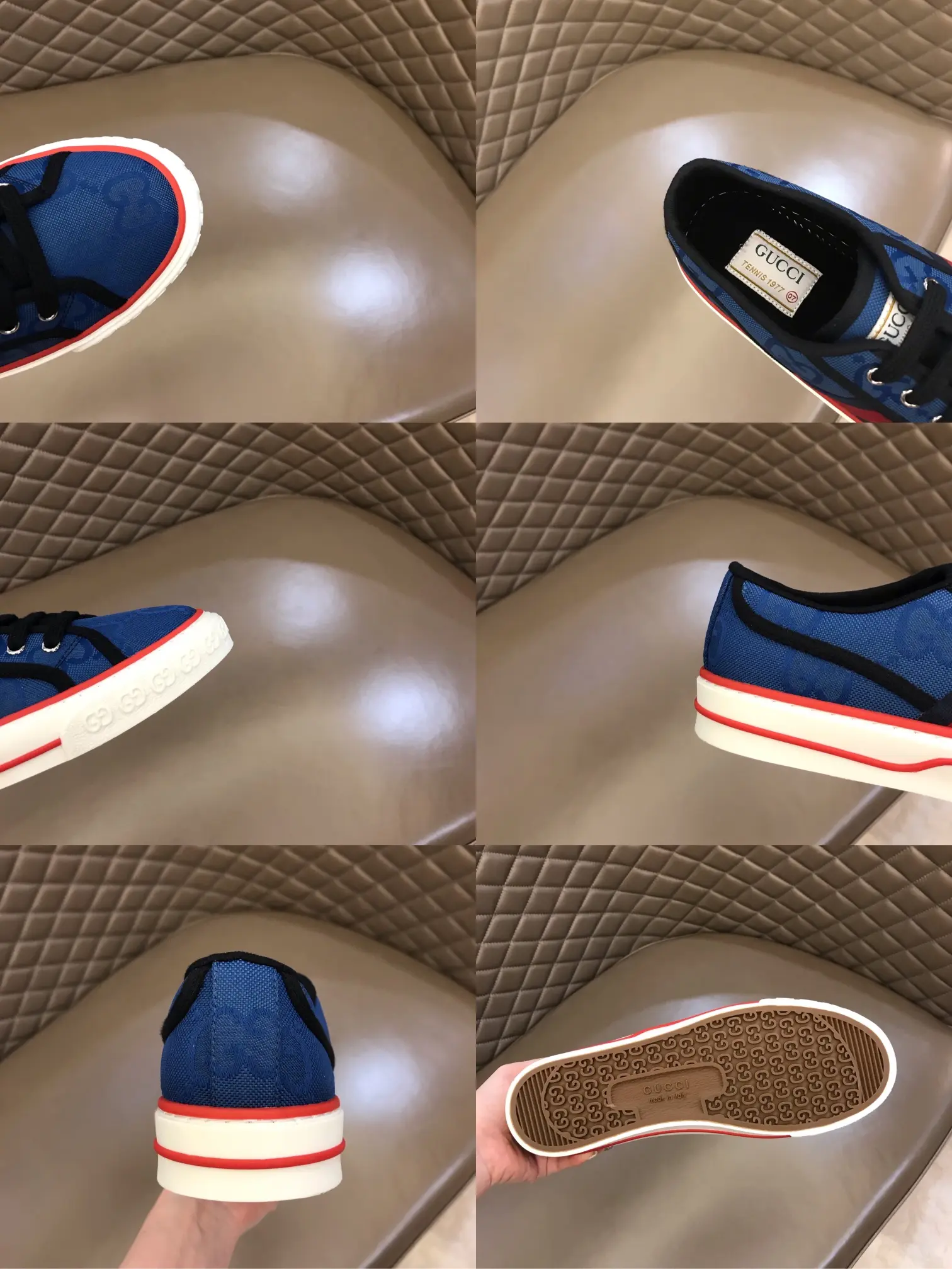Gucci Sneaker Tennis 1977 Low in Blue –  Rep Shoes & Replica Shoes WaterResistant 974