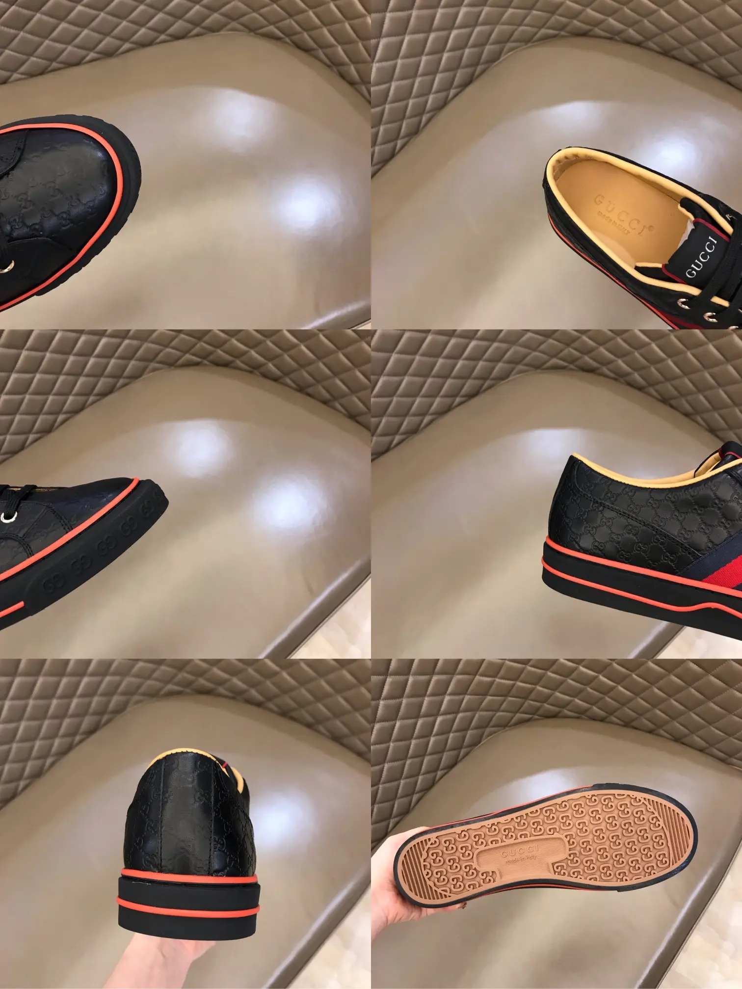 UrbanChic Gucci Sneaker Tennis 1977 in Black –  Rep Shoes & Replica Footwear 984