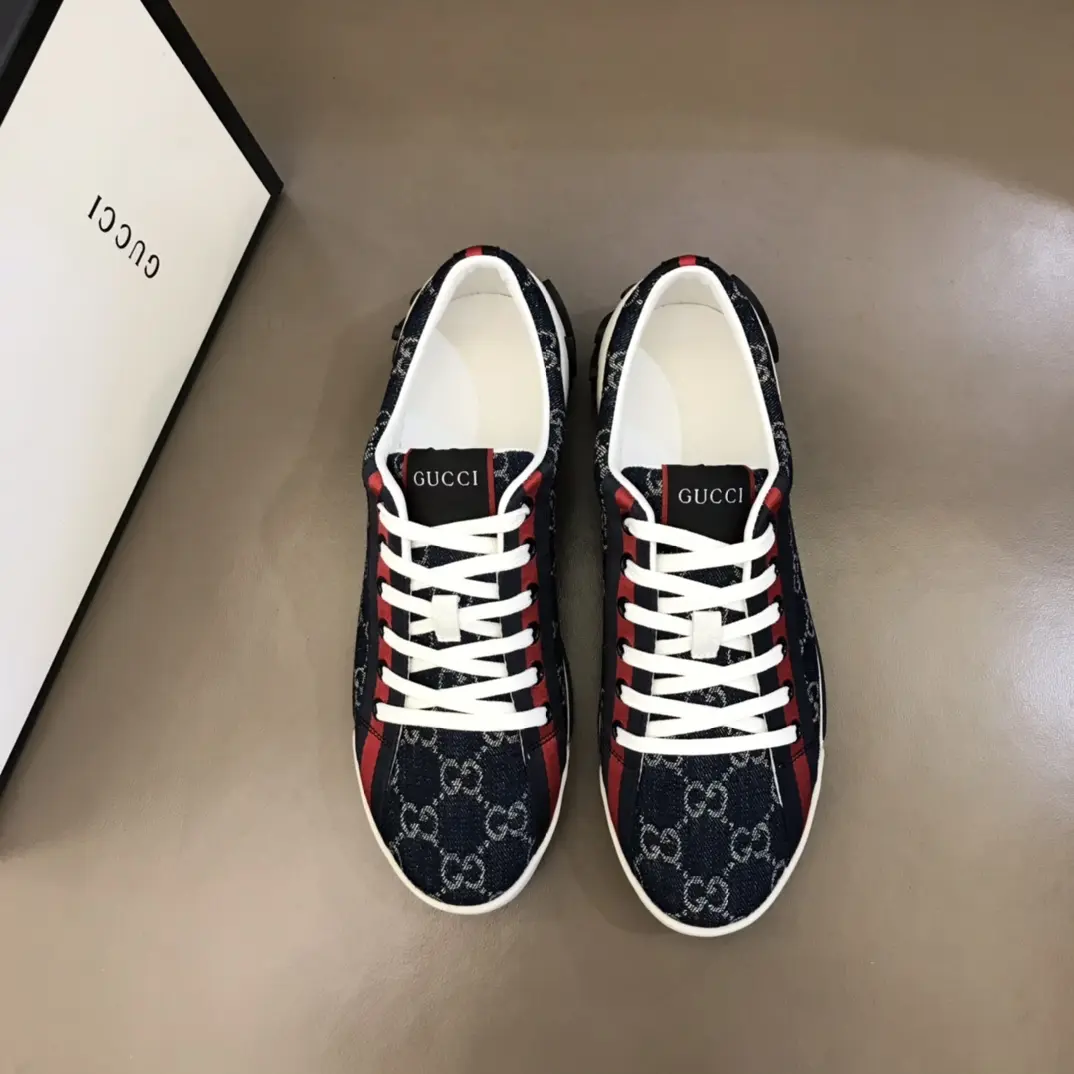 ZipUp Gucci Sneaker Tennis 1977 in Black –  Rep Shoes & Replica Gucci Footwear 949