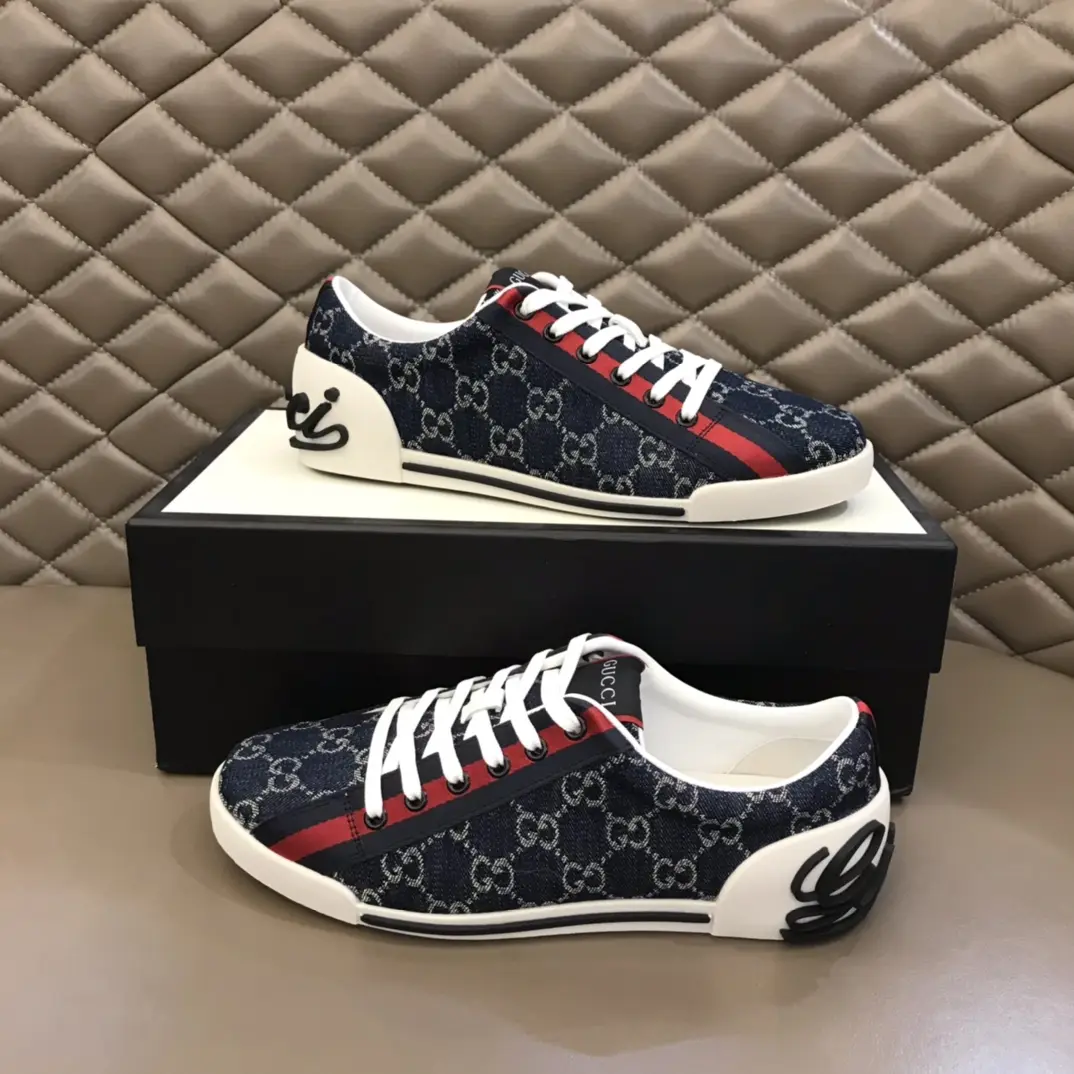 ZipUp Gucci Sneaker Tennis 1977 in Black –  Rep Shoes & Replica Gucci Footwear 949