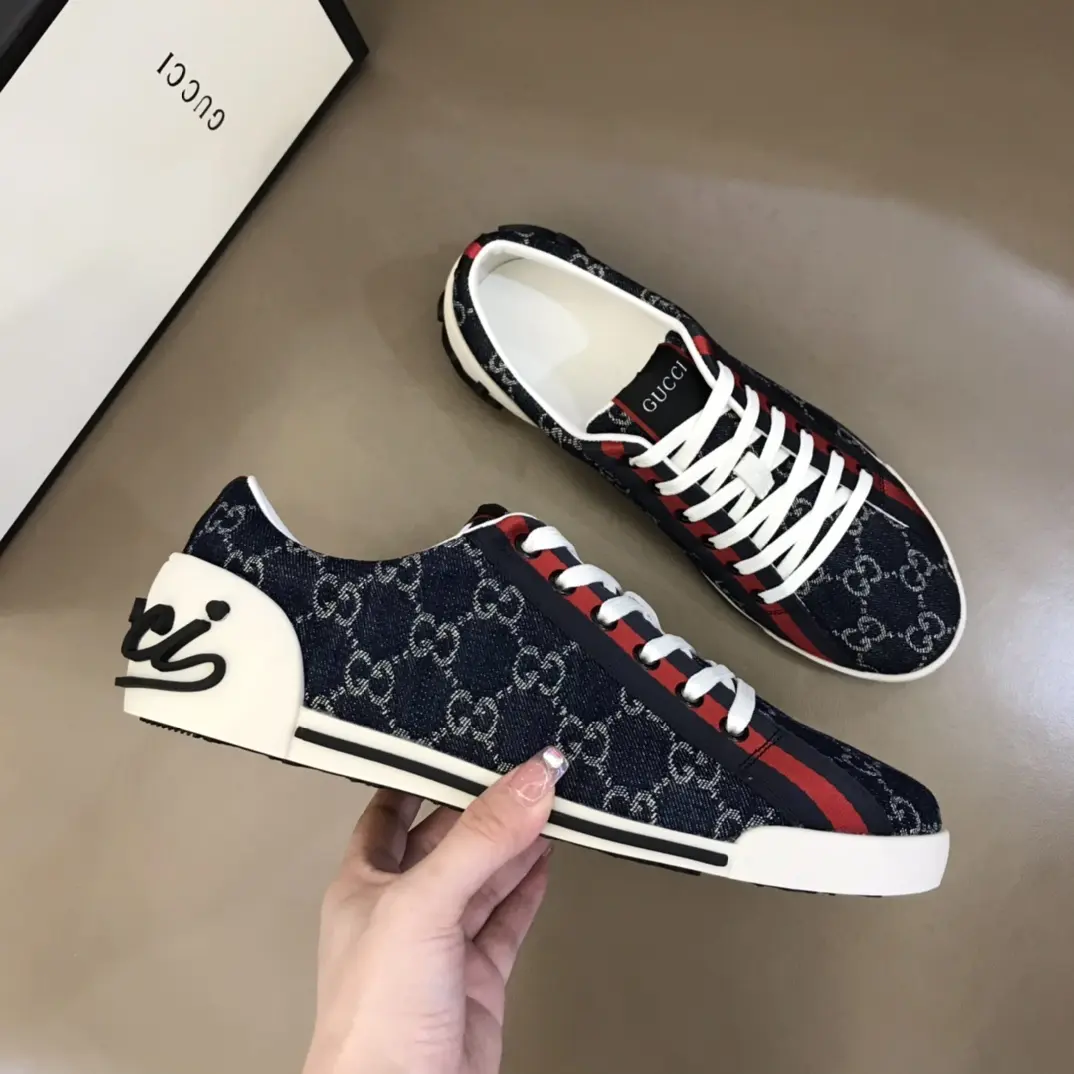 ZipUp Gucci Sneaker Tennis 1977 in Black –  Rep Shoes & Replica Gucci Footwear 949