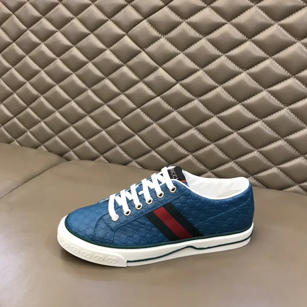 Sleek Gucci Sneaker Tennis 1977 in Blue –  Rep Shoes & Replica Footwear 986