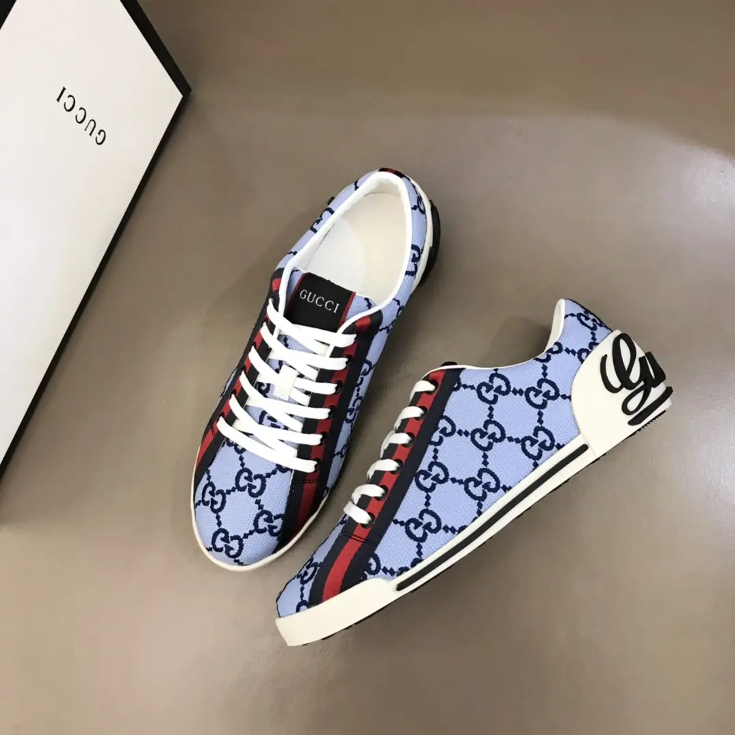 Elegant Gucci Sneaker Tennis 1977 in Blue –  Rep Shoes with Authentic Replica Design 957