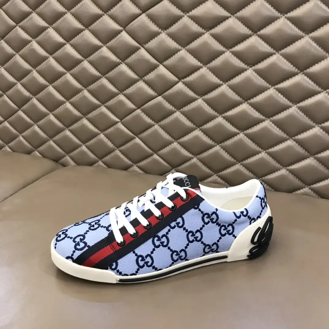 Elegant Gucci Sneaker Tennis 1977 in Blue –  Rep Shoes with Authentic Replica Design 957