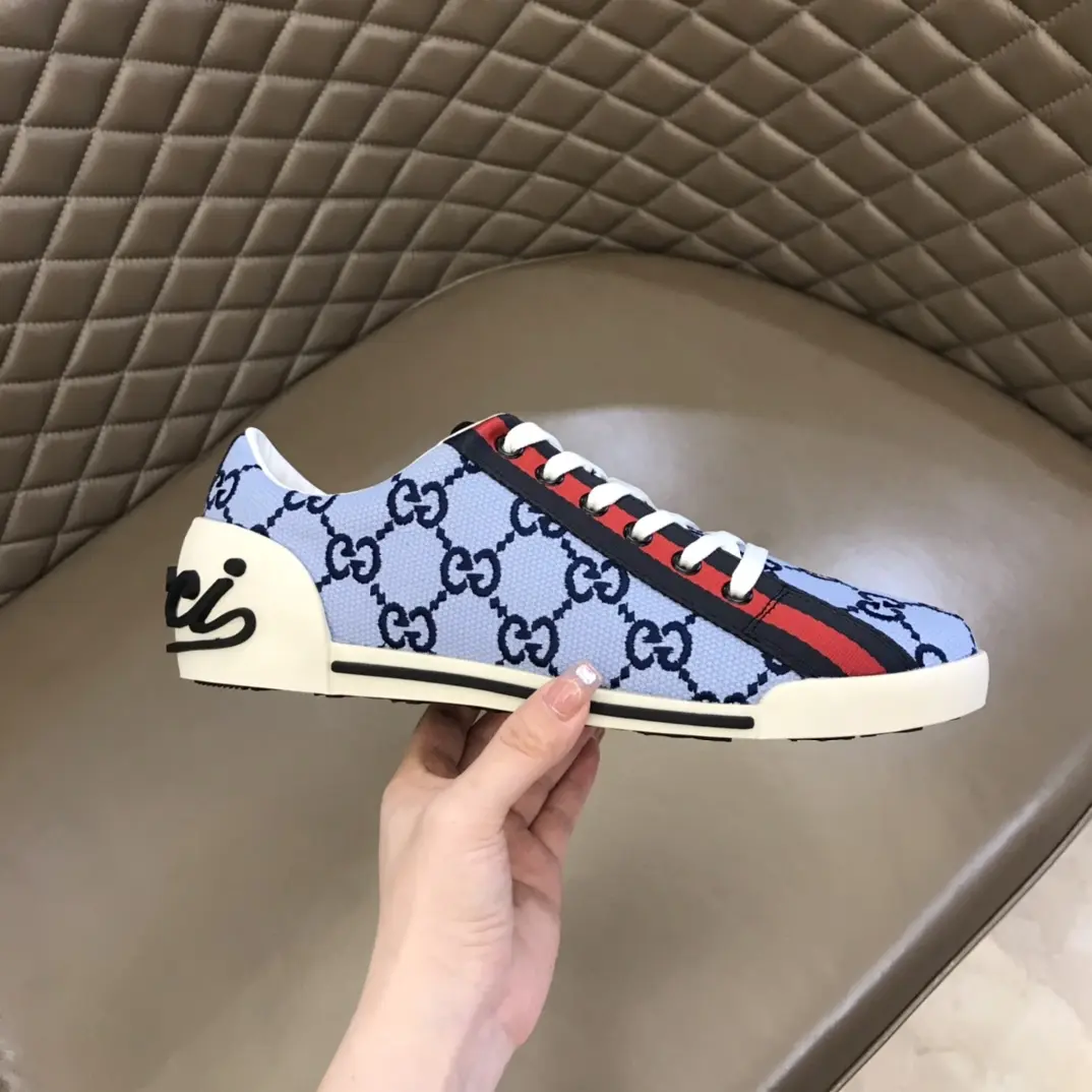 Elegant Gucci Sneaker Tennis 1977 in Blue –  Rep Shoes with Authentic Replica Design 957