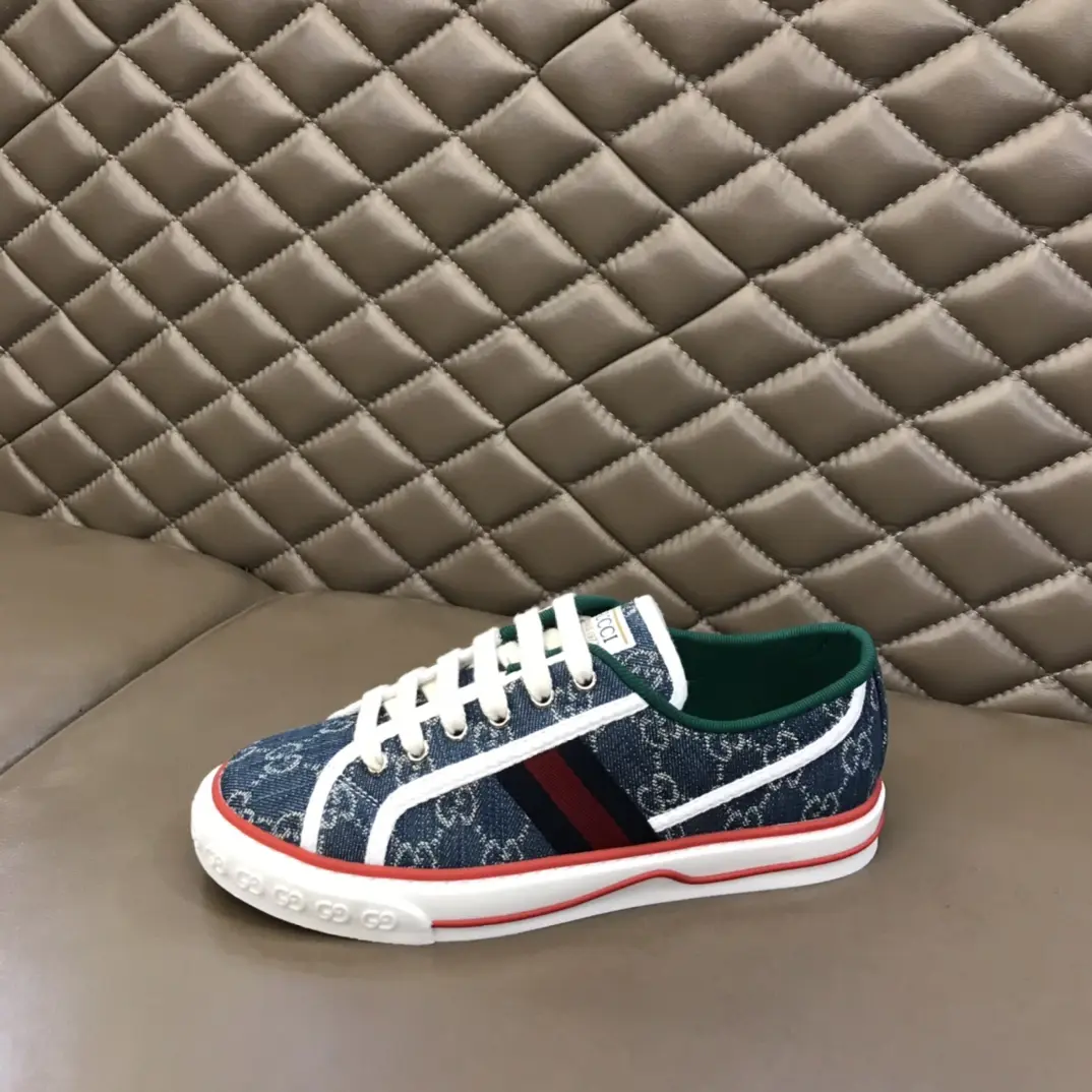 StreetReady Gucci Sneaker Tennis 1977 in Blue –  Rep Shoes with Authentic Replica Style 990