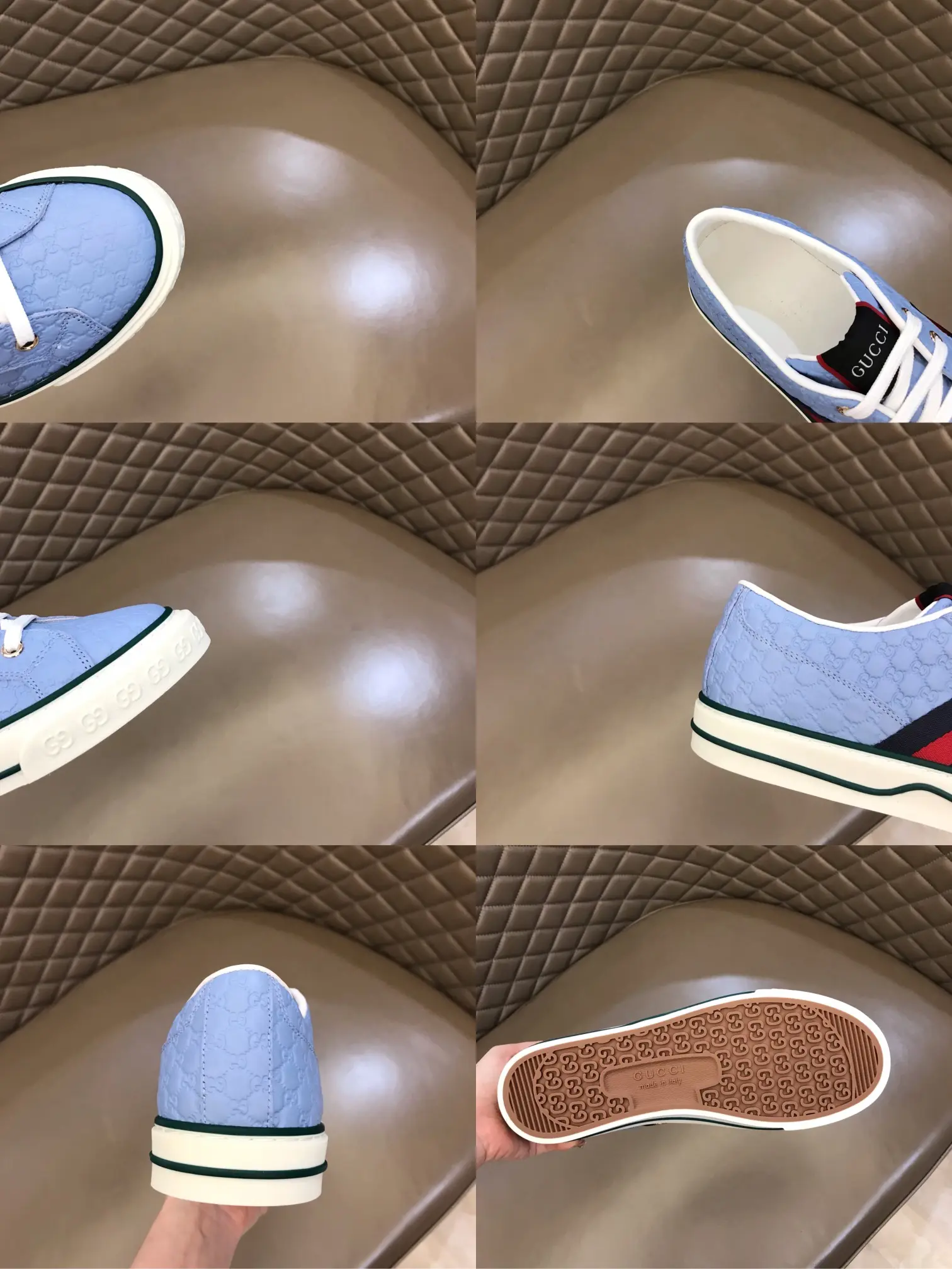 Resilient Gucci Sneaker Tennis 1977 in Blue –  Rep Shoes with Authentic Replica Style 989