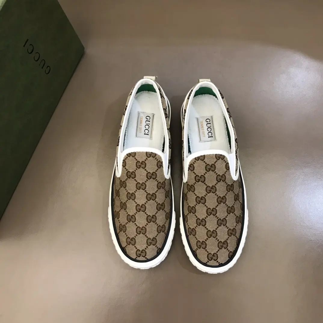 Gucci Sneaker Tennis 1977 in Brown –  Rep Shoes with Authentic Replica Style FreshLook 979