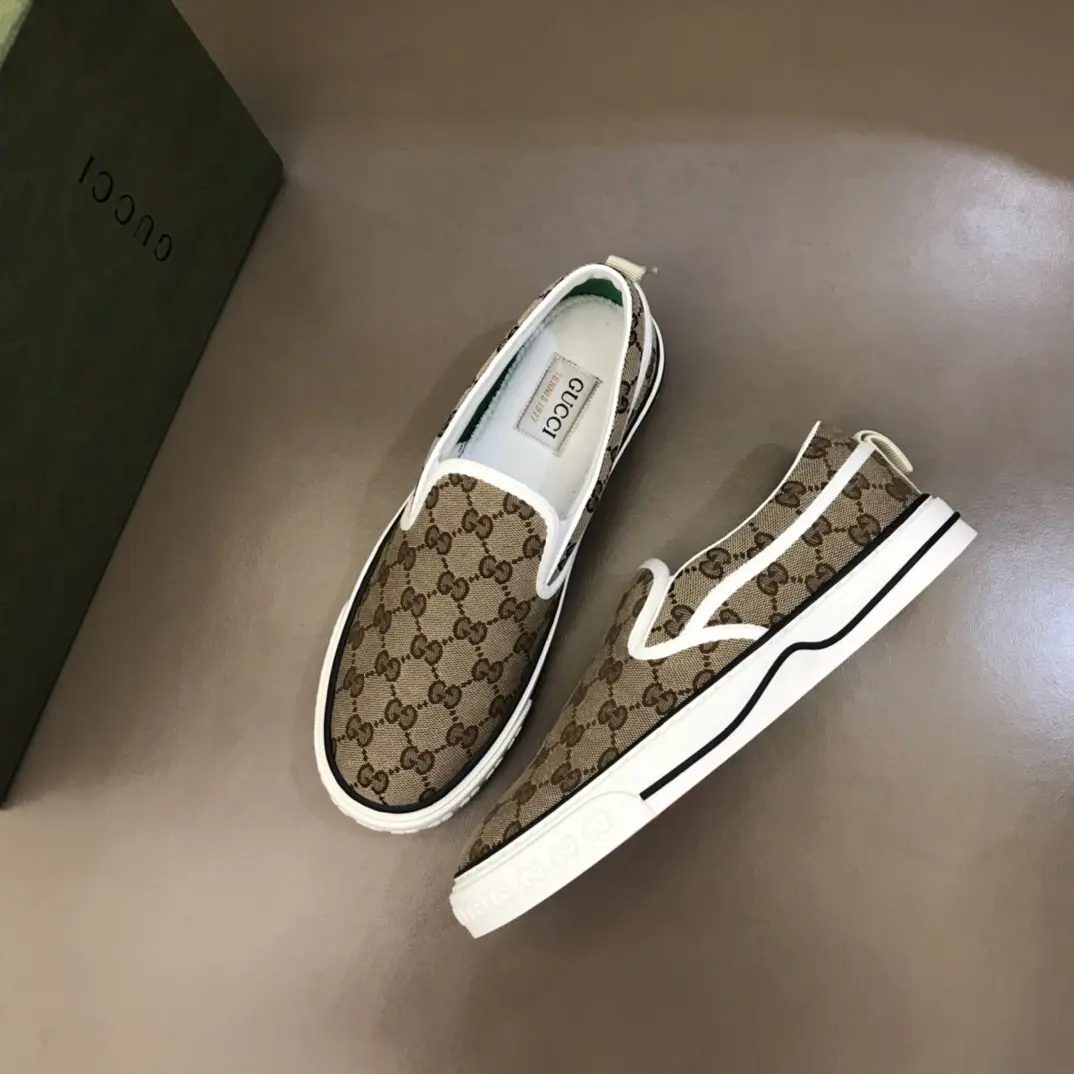 Gucci Sneaker Tennis 1977 in Brown –  Rep Shoes with Authentic Replica Style FreshLook 979