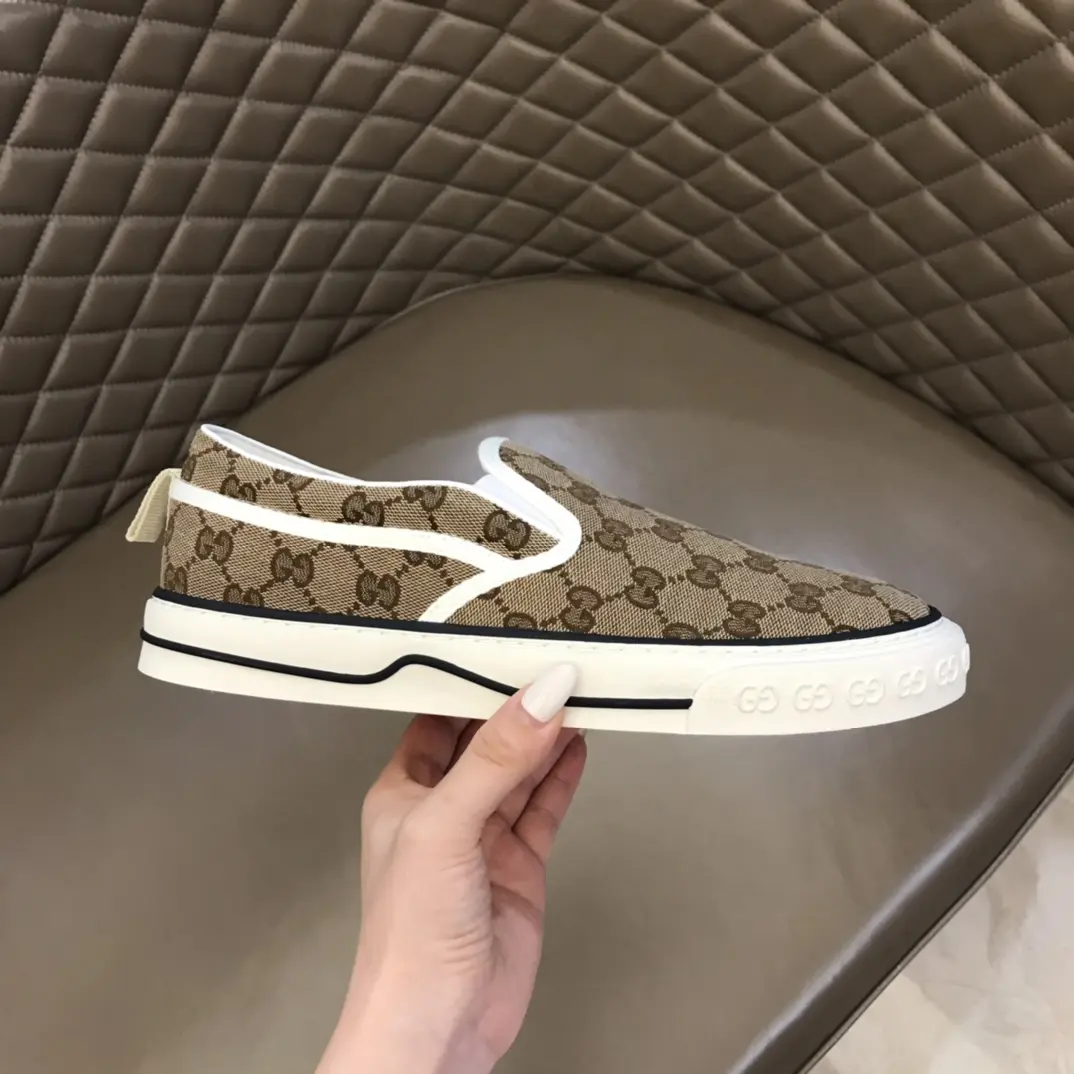 Gucci Sneaker Tennis 1977 in Brown –  Rep Shoes with Authentic Replica Style FreshLook 979