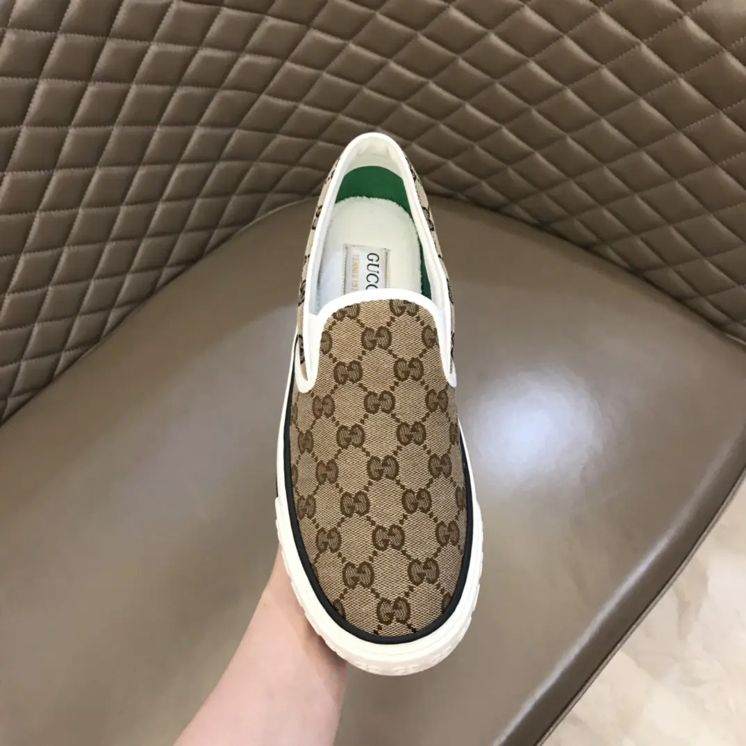 Gucci Sneaker Tennis 1977 in Brown –  Rep Shoes with Authentic Replica Style FreshLook 979