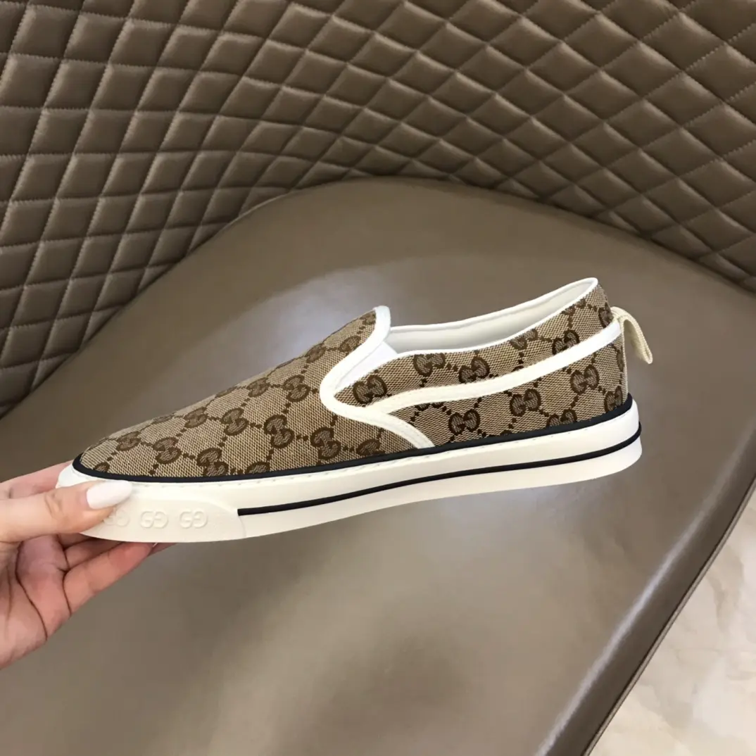 Gucci Sneaker Tennis 1977 in Brown –  Rep Shoes with Authentic Replica Style FreshLook 979