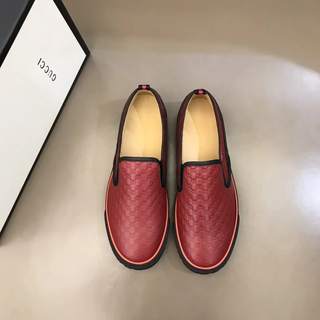 Durable Gucci Sneaker Tennis 1977 in Red –  Rep Shoes with Iconic Replica Style 985