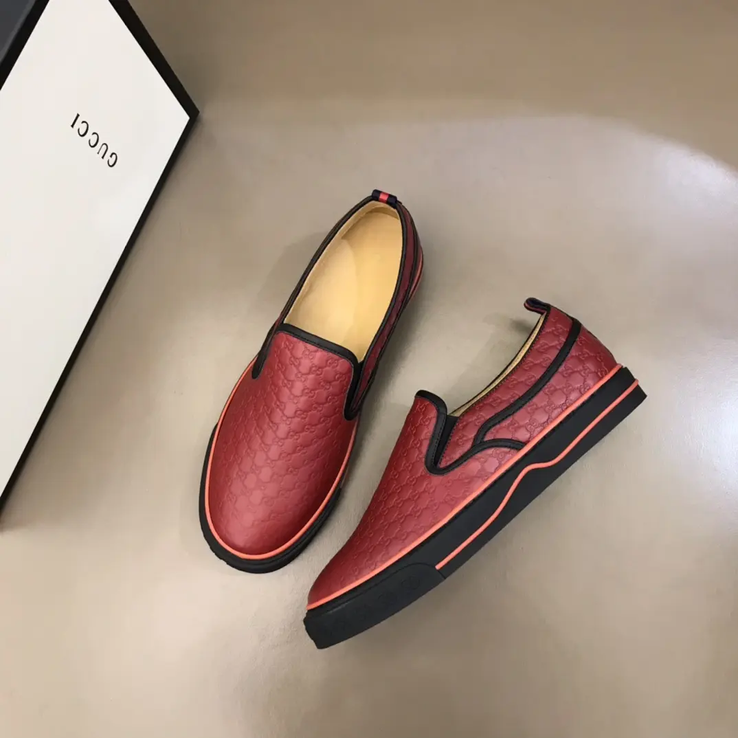 Durable Gucci Sneaker Tennis 1977 in Red –  Rep Shoes with Iconic Replica Style 985