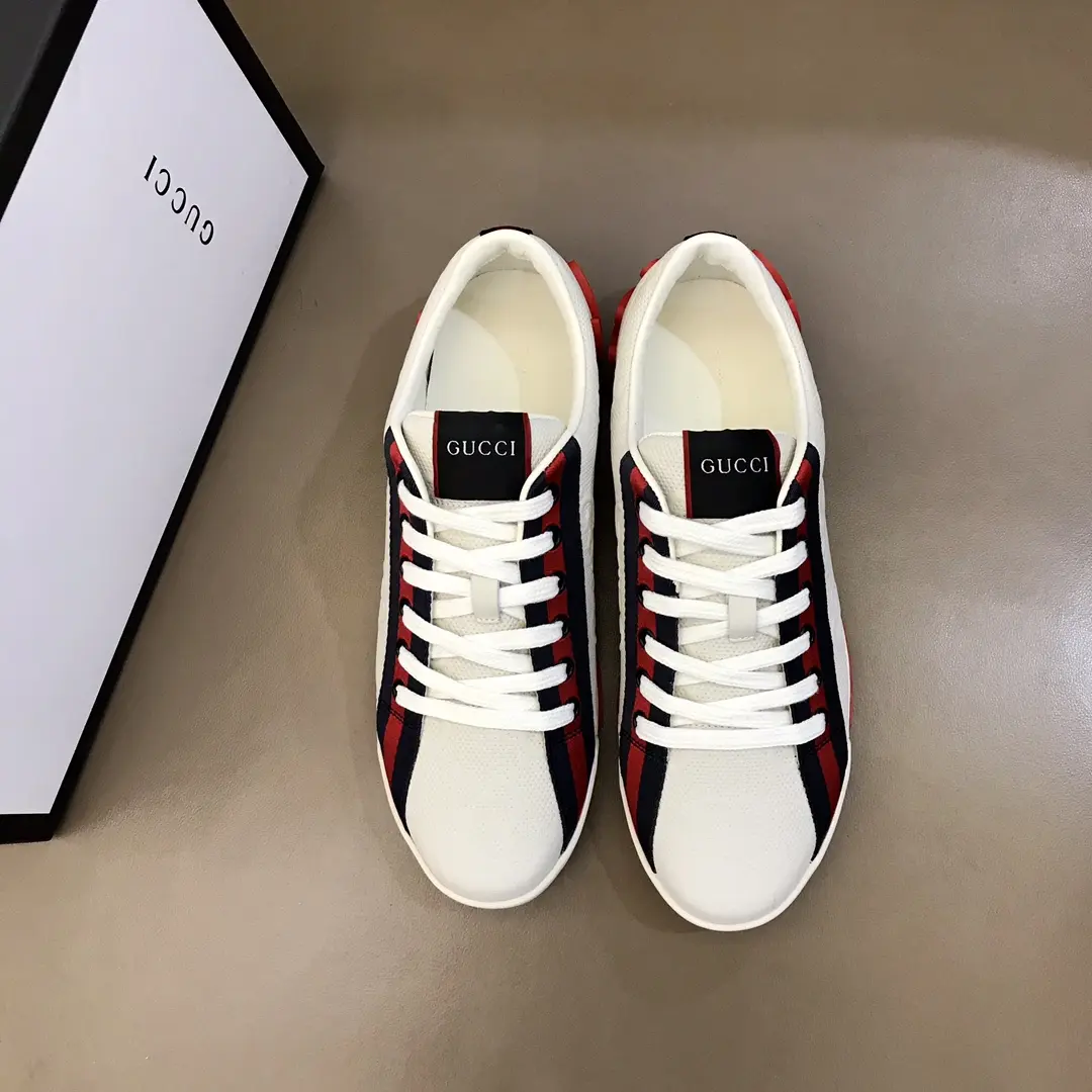 Colorful Gucci Sneaker Tennis 1977 in White –  Rep Shoes & Replica Footwear 972