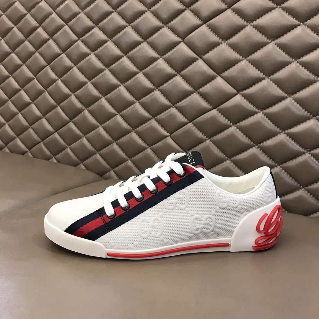 Colorful Gucci Sneaker Tennis 1977 in White –  Rep Shoes & Replica Footwear 972