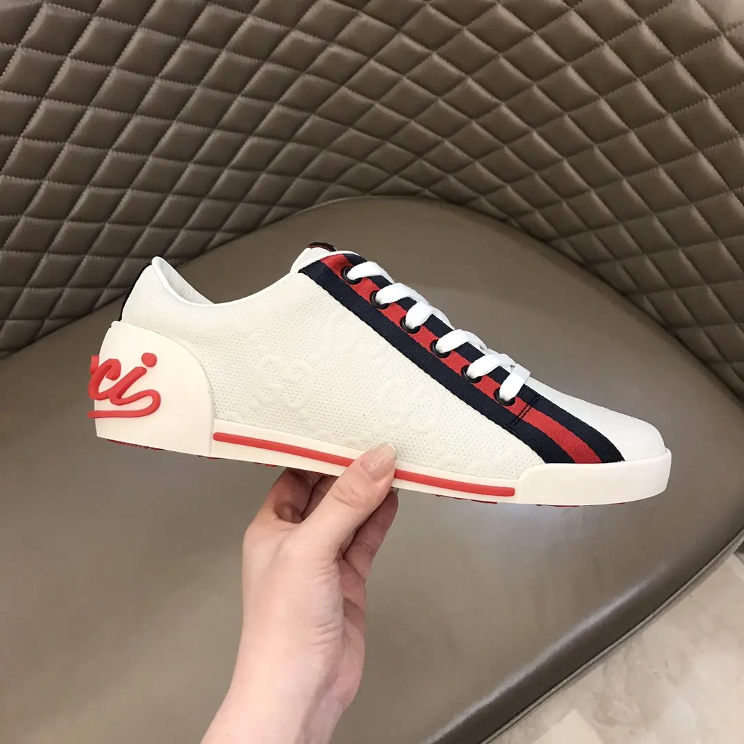 Colorful Gucci Sneaker Tennis 1977 in White –  Rep Shoes & Replica Footwear 972