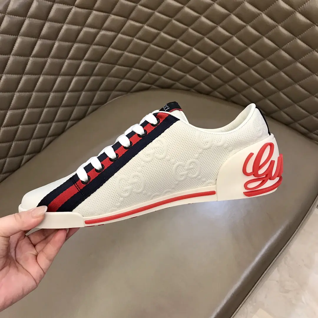 Colorful Gucci Sneaker Tennis 1977 in White –  Rep Shoes & Replica Footwear 972