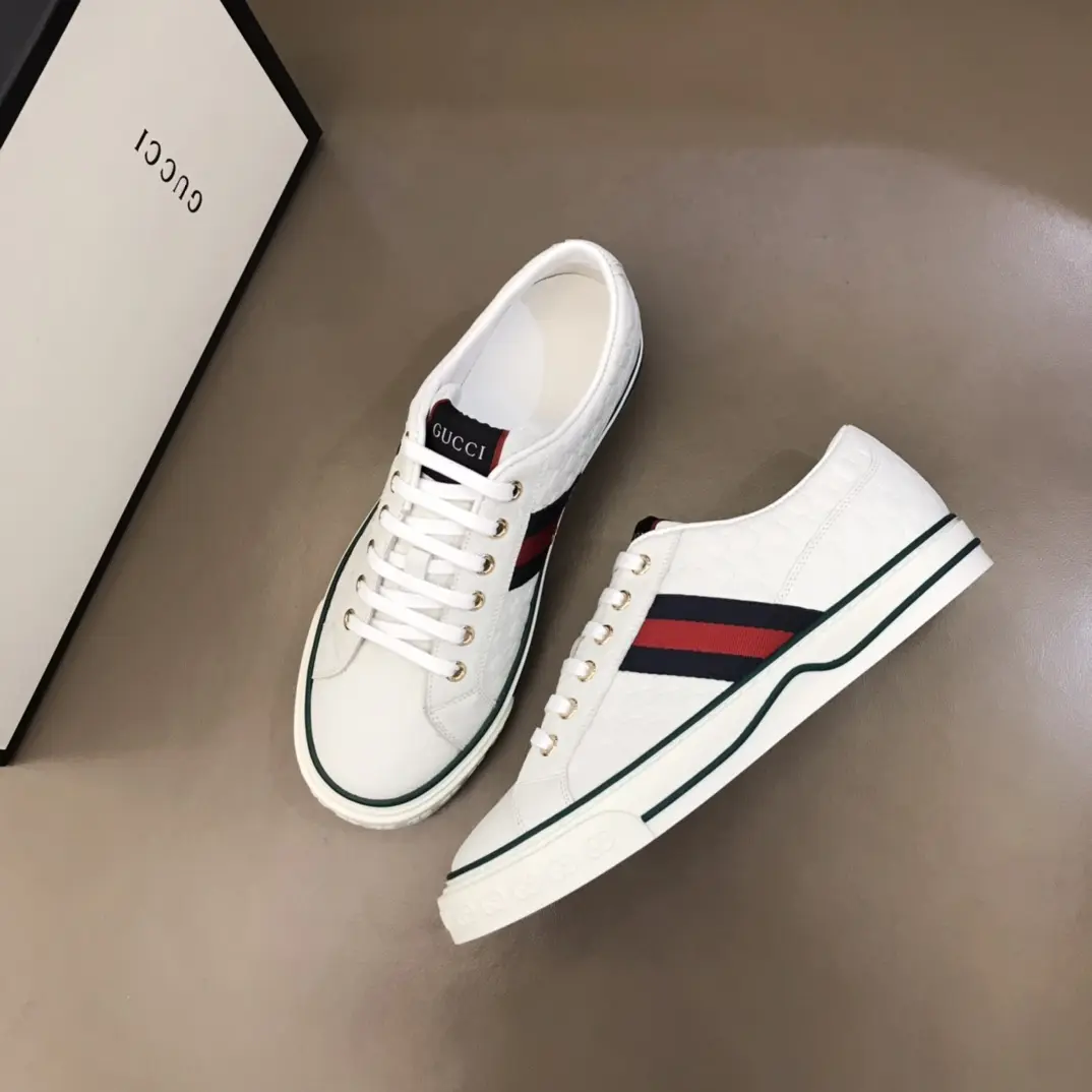 Gucci Sneaker Tennis 1977 in White –  Rep Shoes with Authentic Replica Style Affordable 988