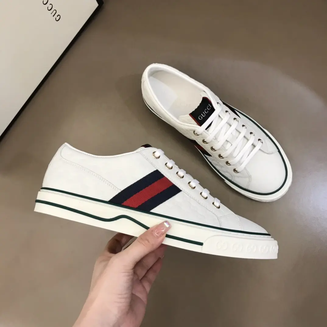 Gucci Sneaker Tennis 1977 in White –  Rep Shoes with Authentic Replica Style Affordable 988