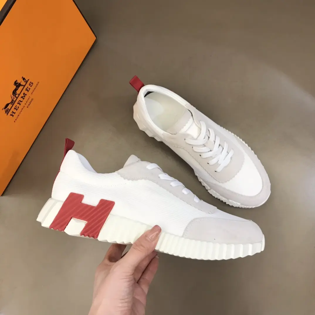 Hermès Crew Sneaker White Beige Low-Top –  Rep Shoes & Replica Hermes Footwear Original 82