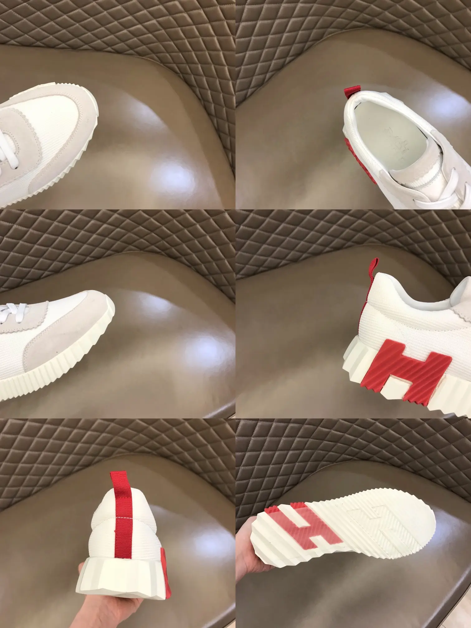 Hermès Crew Sneaker White Beige Low-Top –  Rep Shoes & Replica Hermes Footwear Original 82
