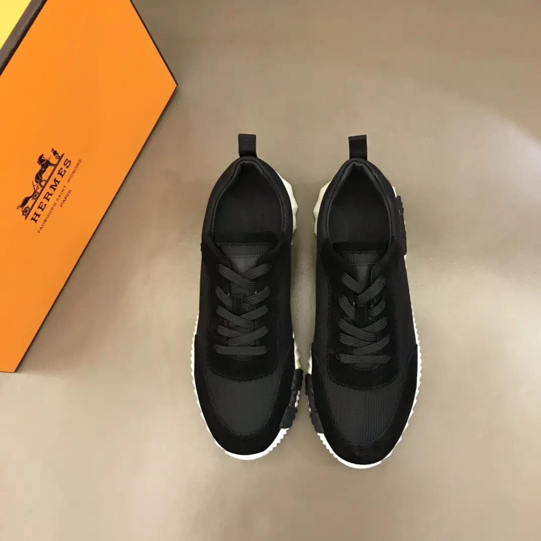 GoAnywhere Hermès Crew Sneakers Black  Style – Replica Hermes & Rep Shoes Collection 71
