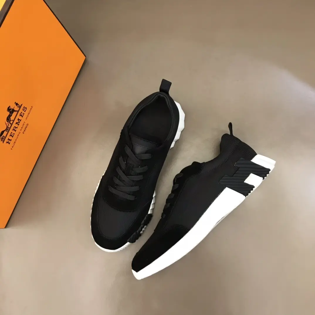 GoAnywhere Hermès Crew Sneakers Black  Style – Replica Hermes & Rep Shoes Collection 71