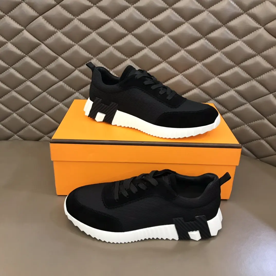 GoAnywhere Hermès Crew Sneakers Black  Style – Replica Hermes & Rep Shoes Collection 71