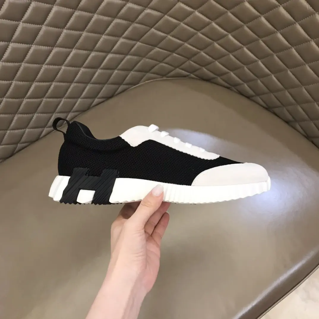 SportInspired Hermès Crew Sneakers, Black White, Lace-Up –  Rep Shoes & Replica Hermes Footwear 72