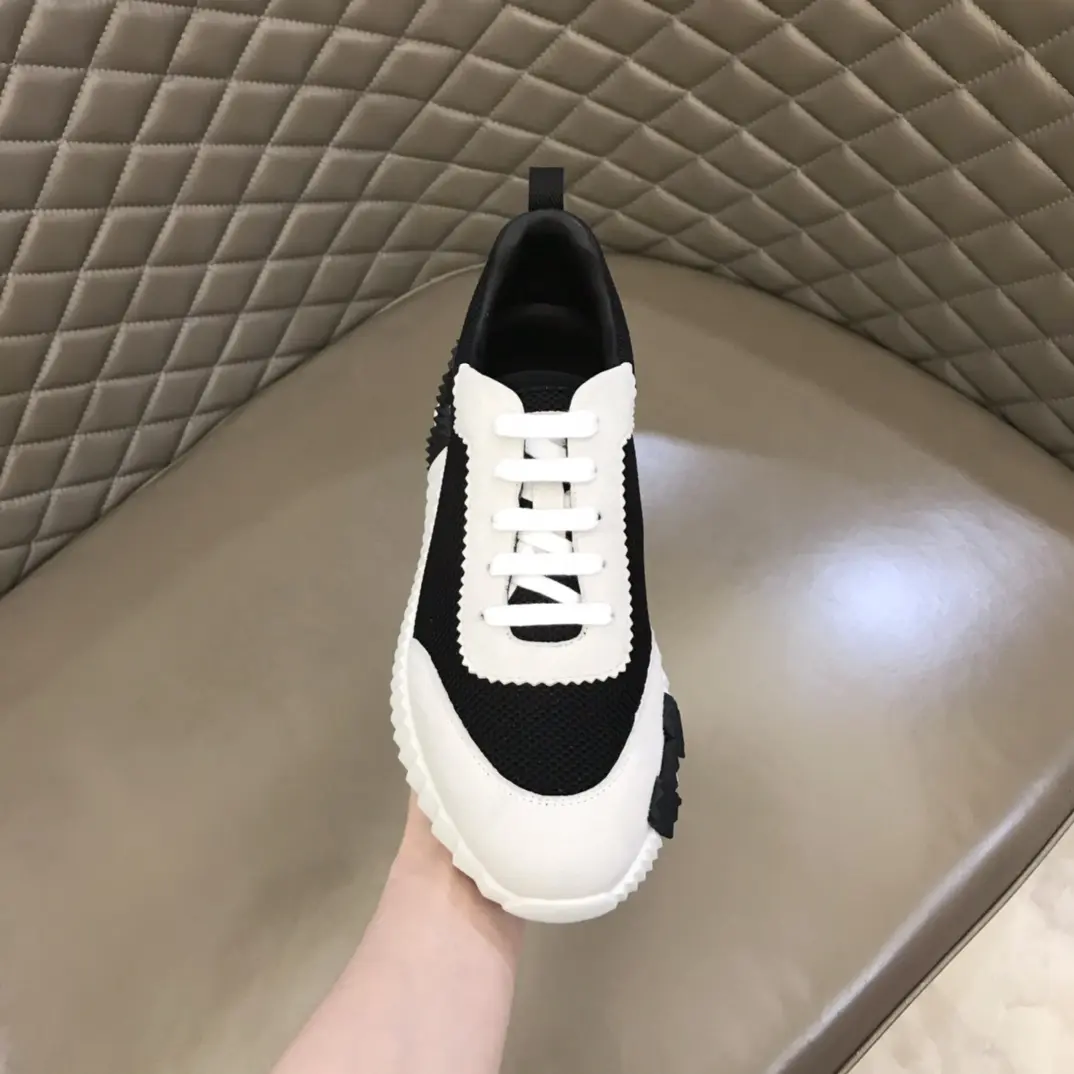 SportInspired Hermès Crew Sneakers, Black White, Lace-Up –  Rep Shoes & Replica Hermes Footwear 72