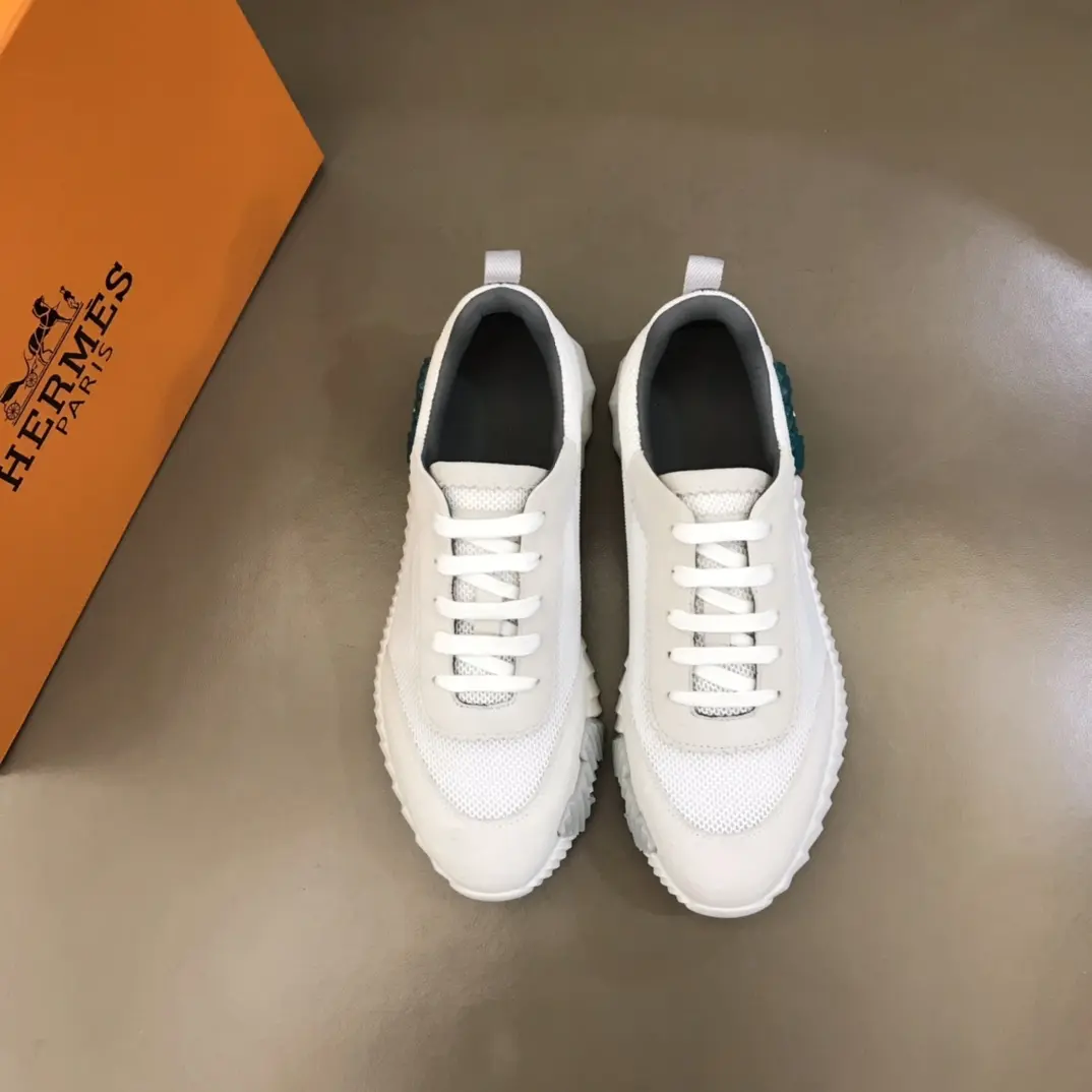 Refined Hermès Crew Sneakers White  Style – Replica Hermes & Rep Shoes Collection 66