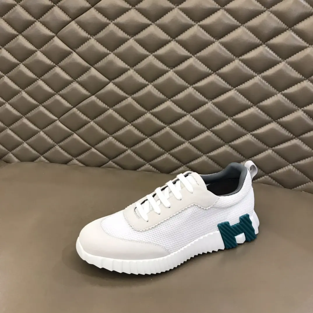 Refined Hermès Crew Sneakers White  Style – Replica Hermes & Rep Shoes Collection 66