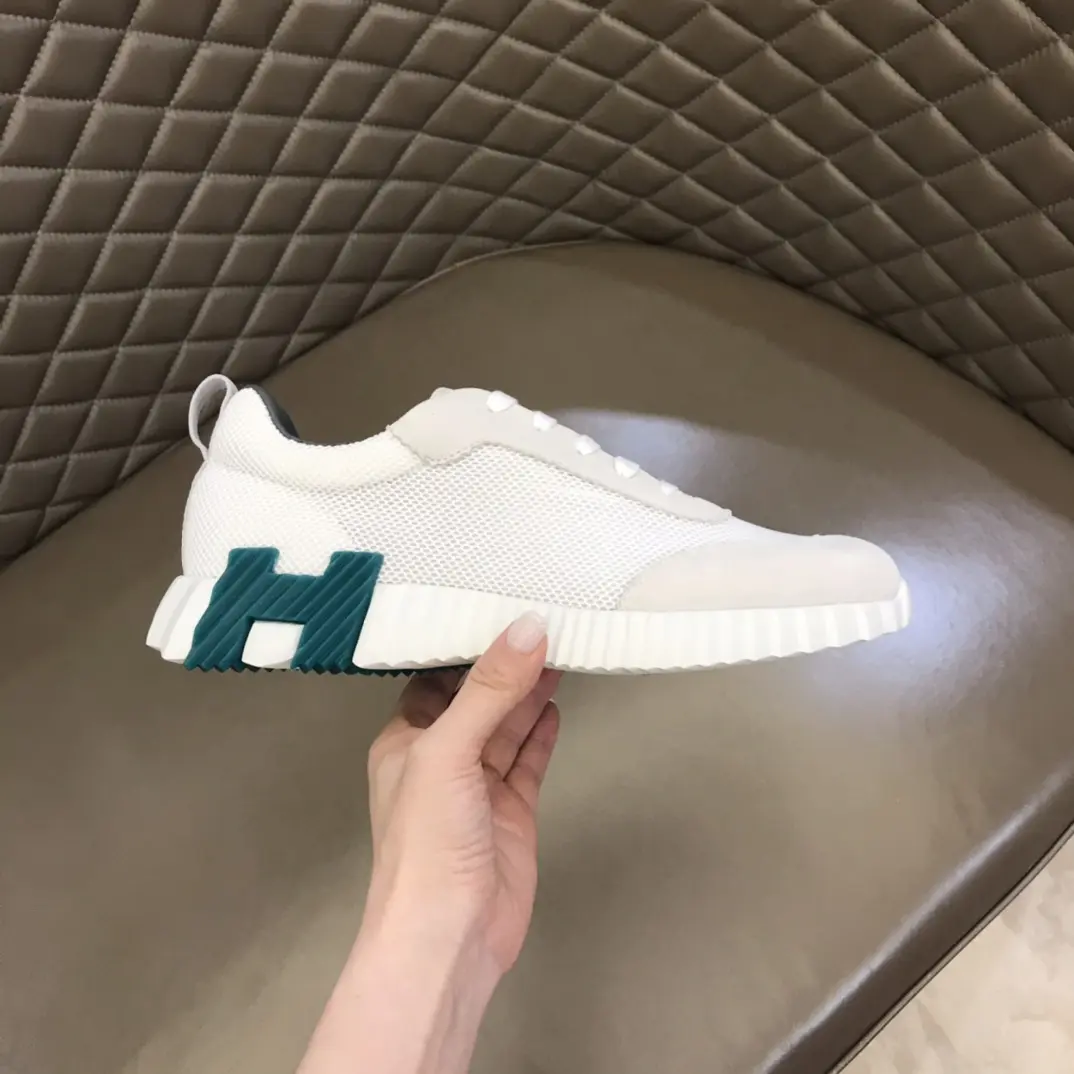 Refined Hermès Crew Sneakers White  Style – Replica Hermes & Rep Shoes Collection 66