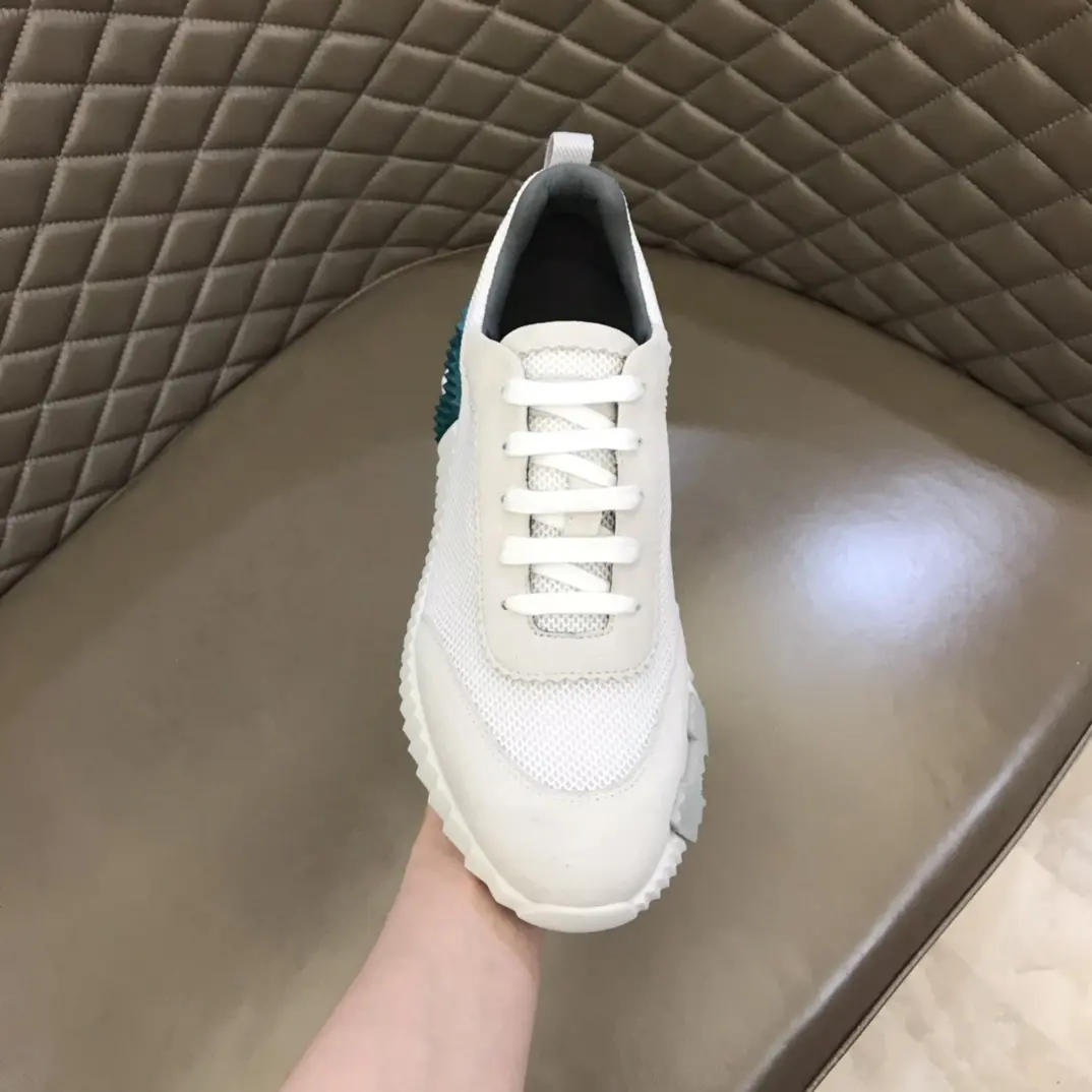 Refined Hermès Crew Sneakers White  Style – Replica Hermes & Rep Shoes Collection 66
