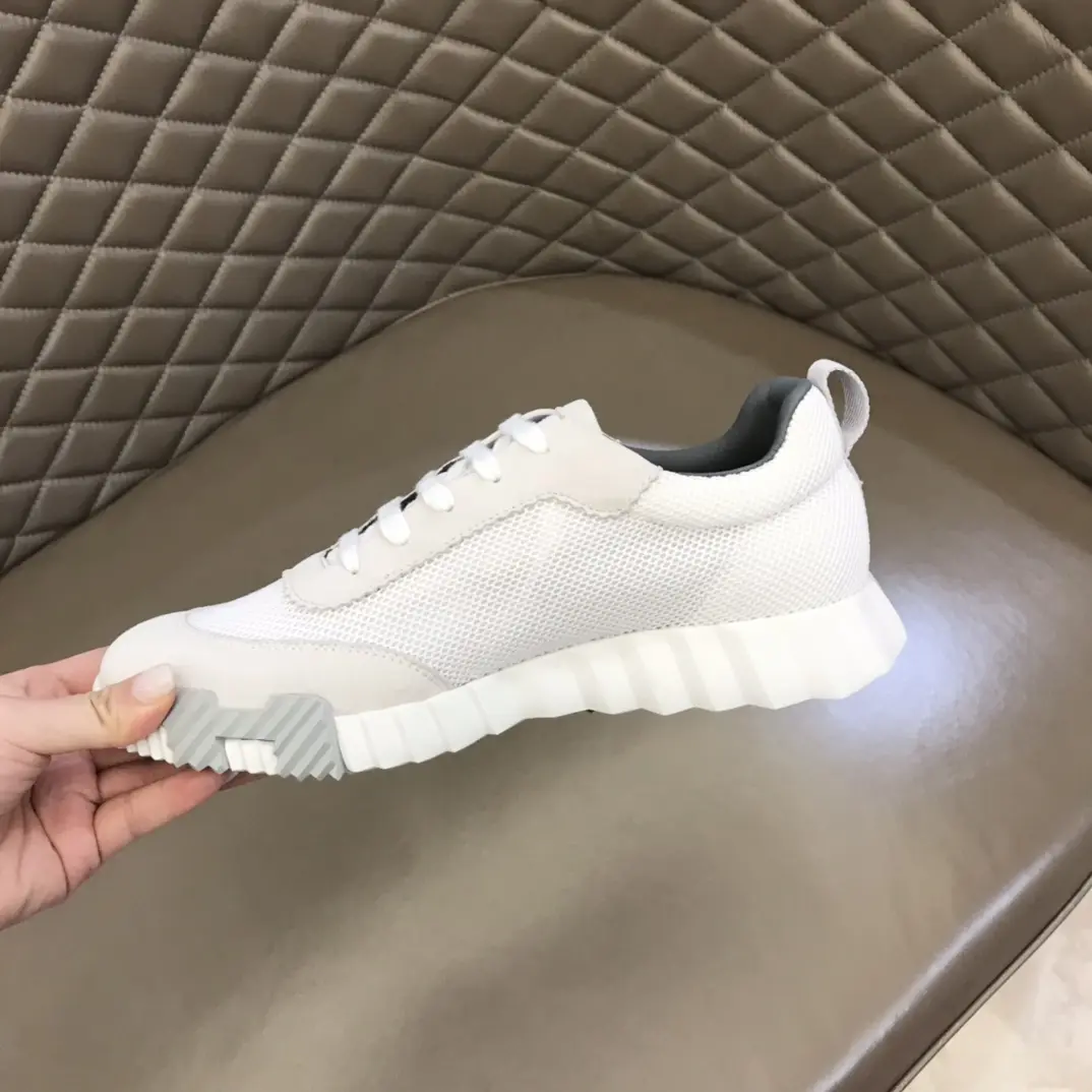 Refined Hermès Crew Sneakers White  Style – Replica Hermes & Rep Shoes Collection 66