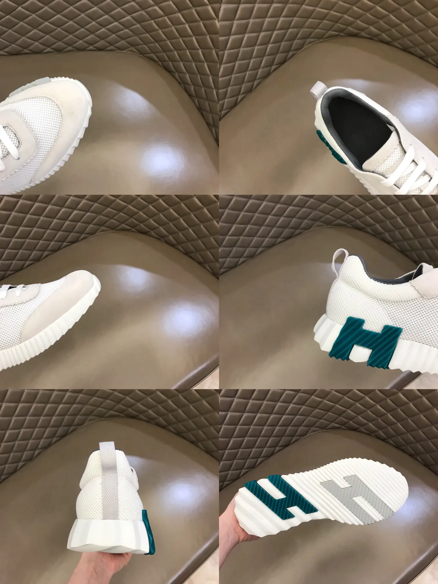 Refined Hermès Crew Sneakers White  Style – Replica Hermes & Rep Shoes Collection 66