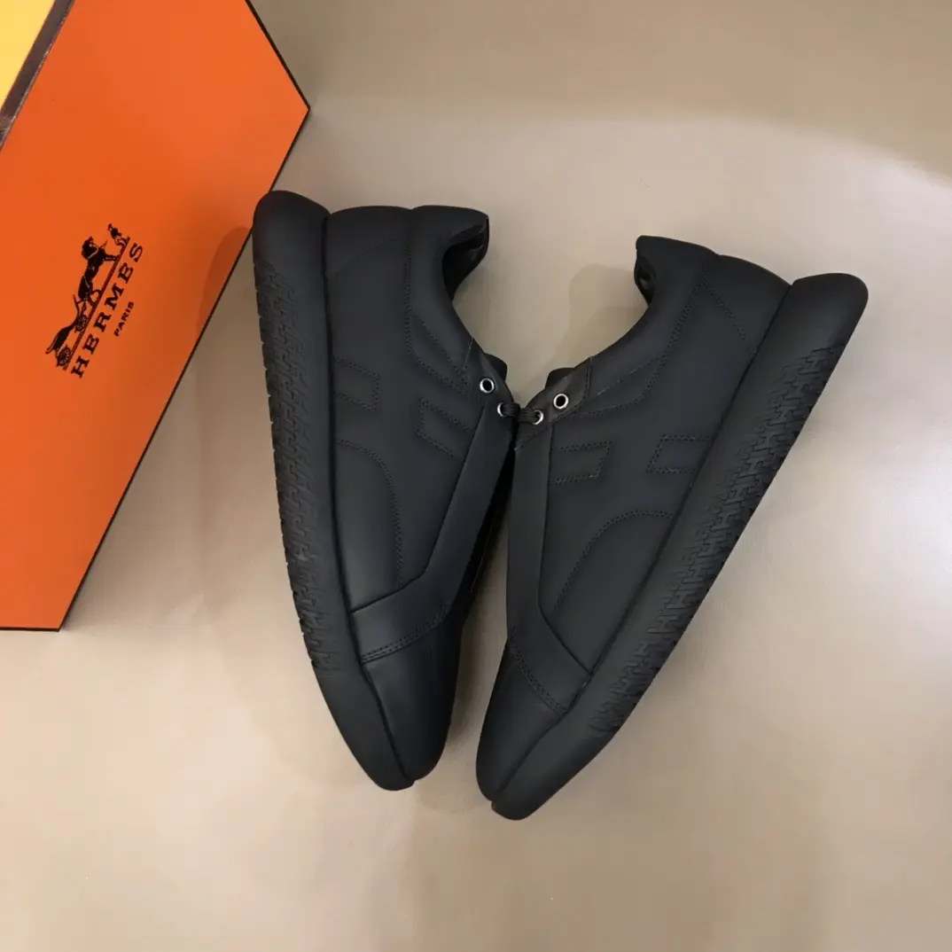 SmartChoice Hermès H 2020 Black  Sneakers – Replica Hermes Shoes Edition 88