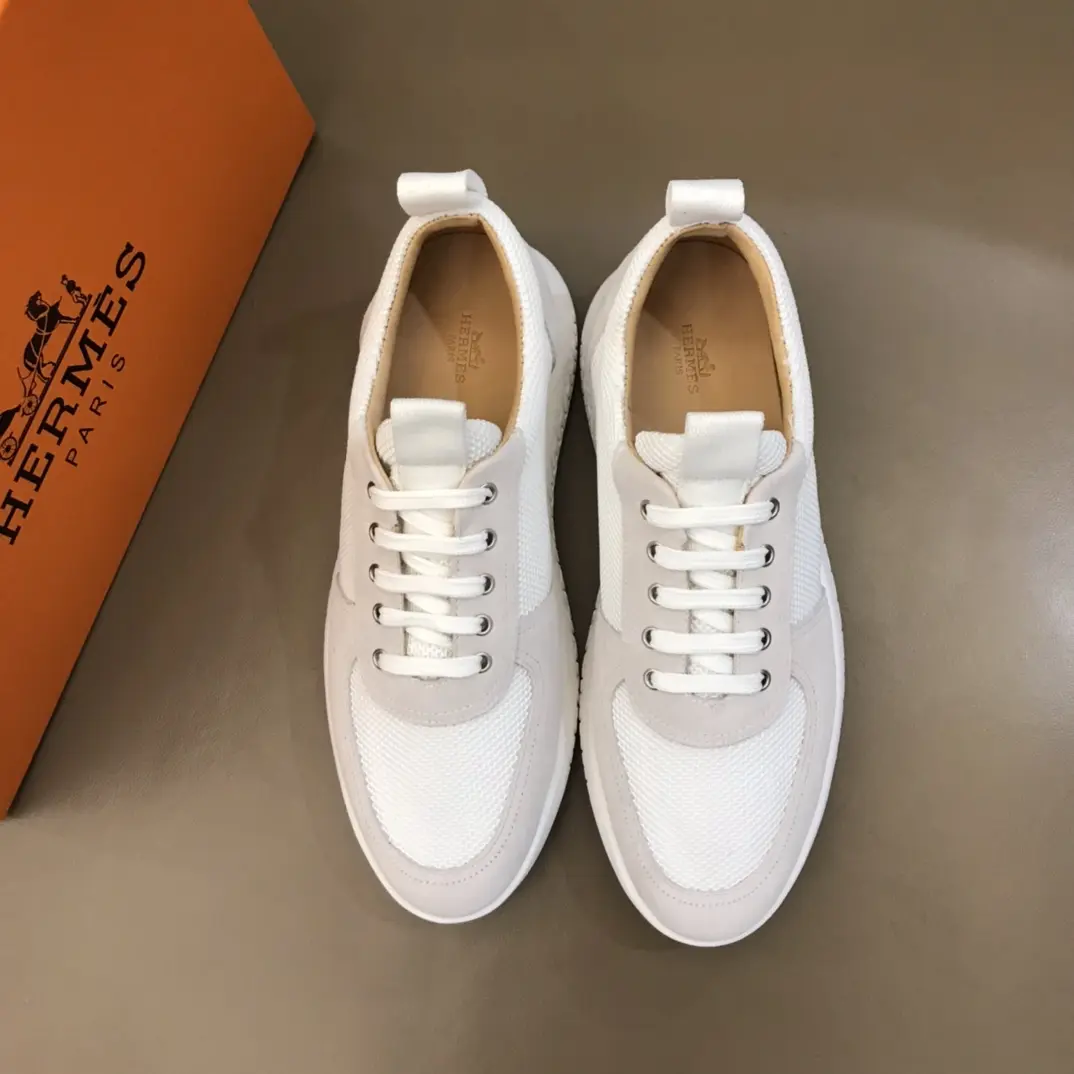 Hermès H 2020 Sneakers White Beige –  Replica Hermes Shoes Edition Chic 92