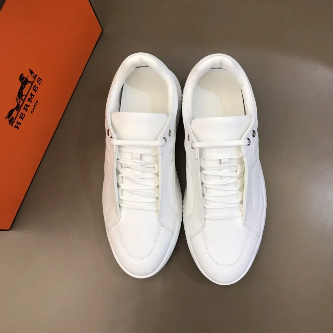 Hermès H 2020 White Sneakers –  Replica Hermes Shoes Edition Trendsetting 98