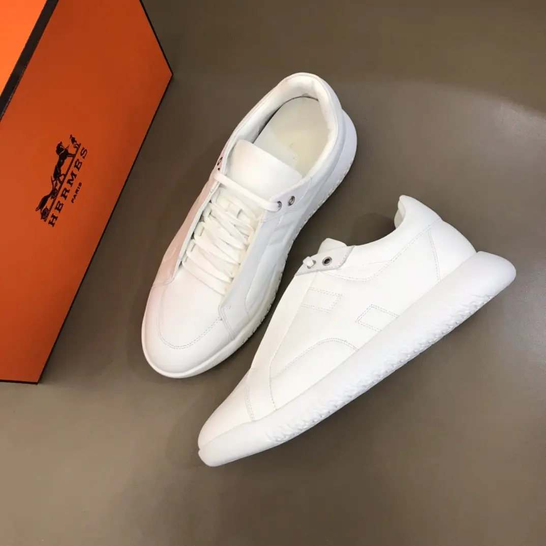 Hermès H 2020 White Sneakers –  Replica Hermes Shoes Edition Trendsetting 98