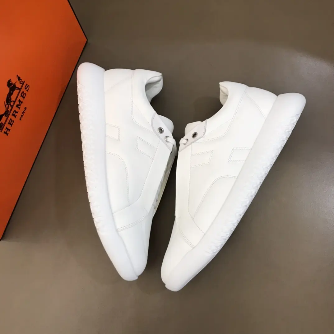 Hermès H 2020 White Sneakers –  Replica Hermes Shoes Edition Trendsetting 98
